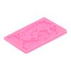 Embossed Silicone Mold Tree Leaf Pattern Chocolate Cake Mold for Home Kitchen BakeryPink