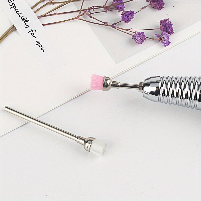 1-3pcs Nail Polisher, Dust Cleaning Brush, Hard-bristled Nail Polish Remover and Dust Cleaning Tools