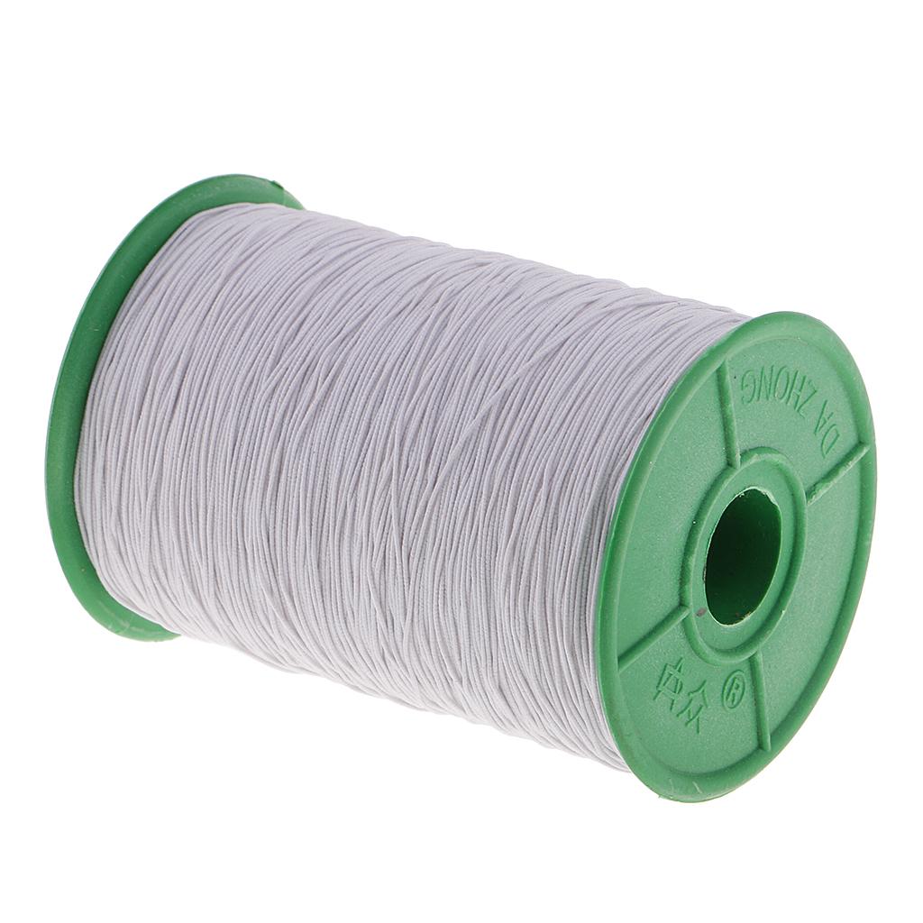 Polyester Elastic Cord Round Sewing Accessory for Jewelry Making Strong Thread for Crafting Clothes and Outdoor Equipment
