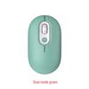 Silent Dual-Mode Luminous Wireless Mouse - Multi-Color Gift for Office & Gaming