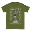 Shakira Colombia las mujenres ya no lloran T Shirt Unisex Streetwear TShirts Summer Breathable Tee Shirt Oversized Clothes