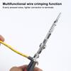Multifunktionale Abisolierzange Abisolierzange Trenner zum Wickeln Schneiden Abisolierwerkzeug Elektrikerzange Inbusschlüssel