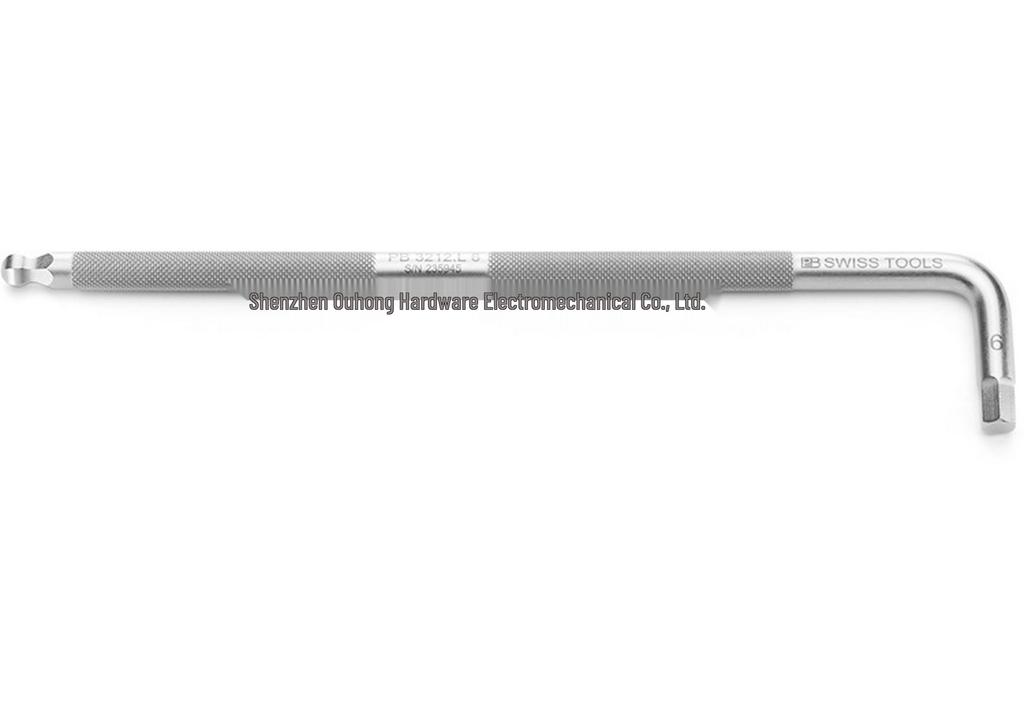 Swiss PB 3212 Metric Knurled Hex Socket Wrench Set (1.5-10mm)