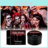 Eelhope Realistic Halloween Fake Blood Makeup Prop Easy Washable Blood Gel 50g