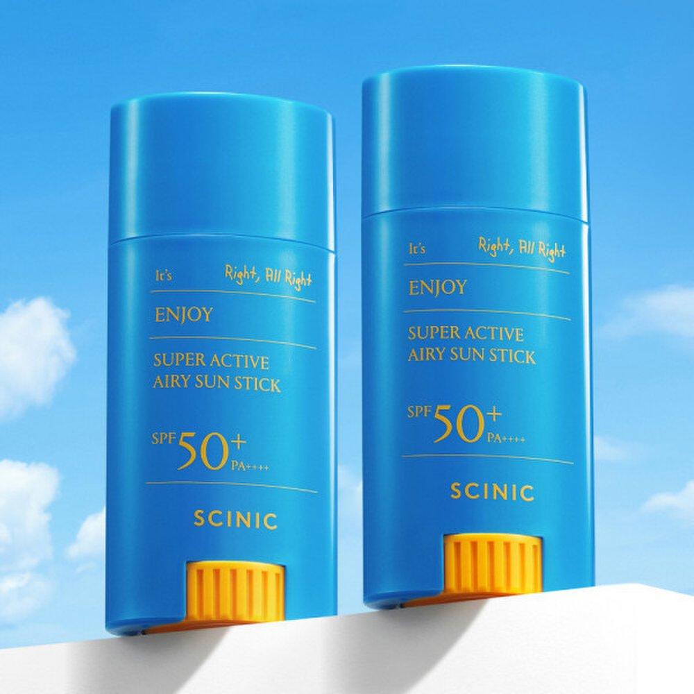 

Scinic Enjoy Super Active Airy Sun Stick большой емкости 25 г 2 шт.