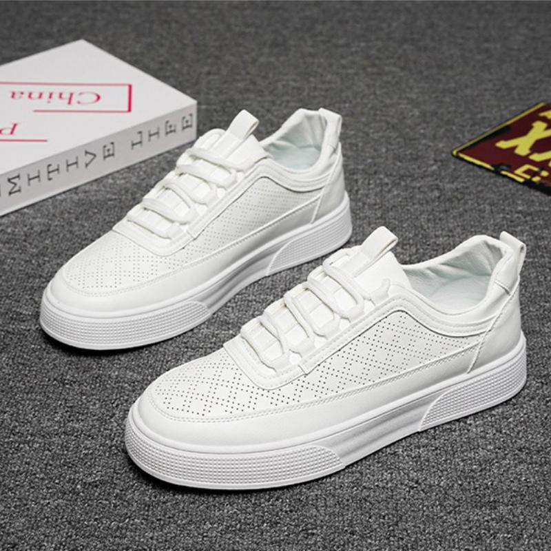 Fashion Mens Shoes 2025 Summer New Breathable Mens Casual Board Shoes Non-Slip Trend Platform Fashion Sneakers Men zapatillas de deporte