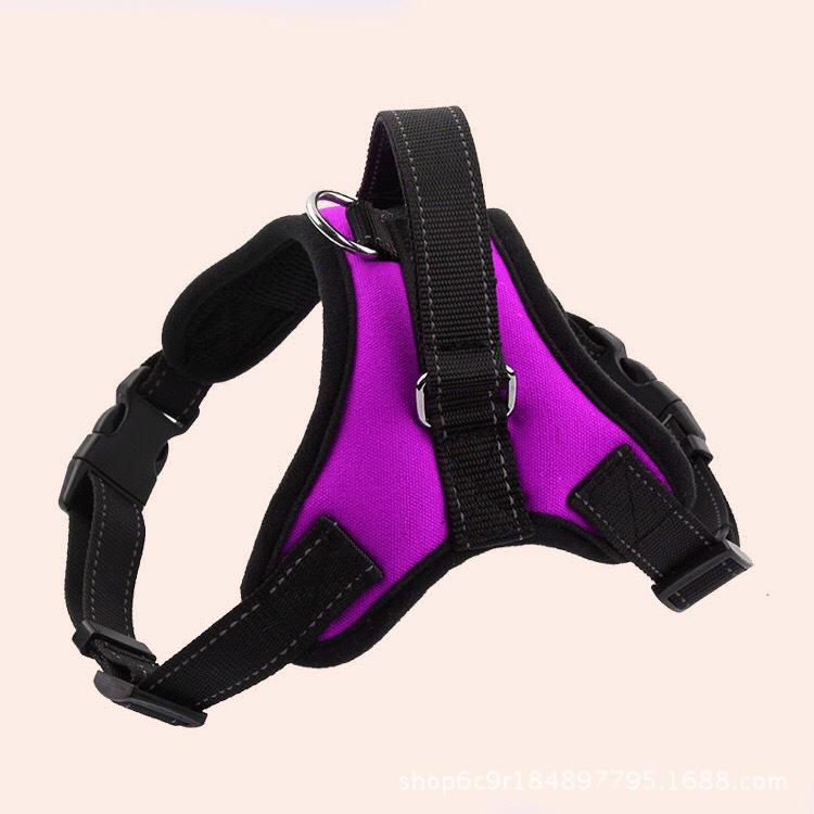 Cross-Border Dog Leash and Saddle Harness for Medium & Large Dogs