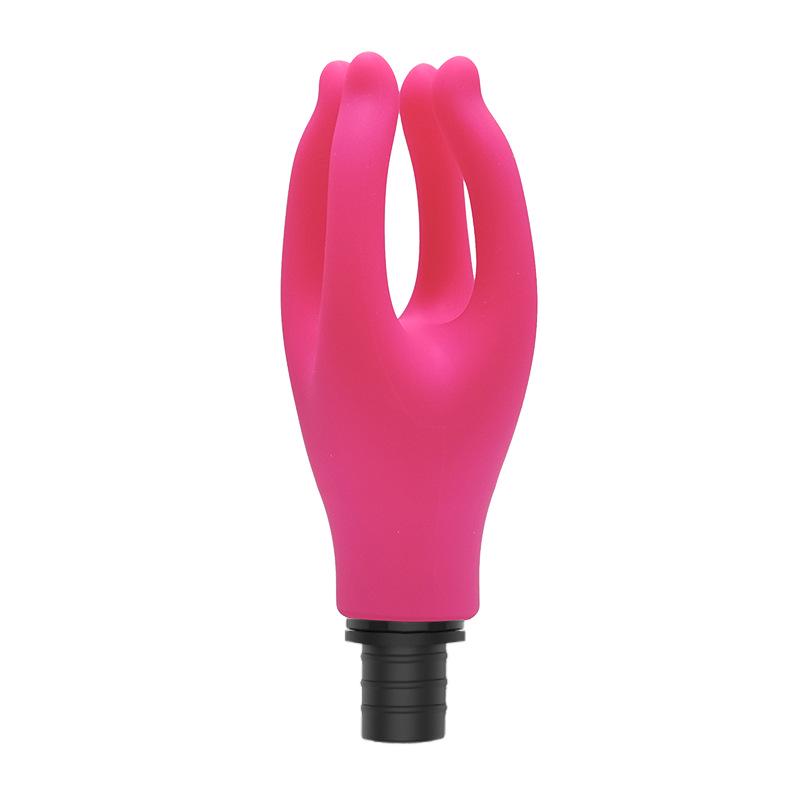 Modified Fascia Gun Head: Silicone Hand-Grasping Massager for Girls, Multi-Functional and Fun.