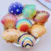 10Pcs New Cute Resin Cartoon Colorful Shells Series Flat Back Scrapbooking DIY Jewelry Craft Decoration Accessories