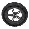 Electric Scooter Rear Wheel 9 Inches Scooter Solid Tire Wheel Hub Set for Xiaomi M365 1s Lite