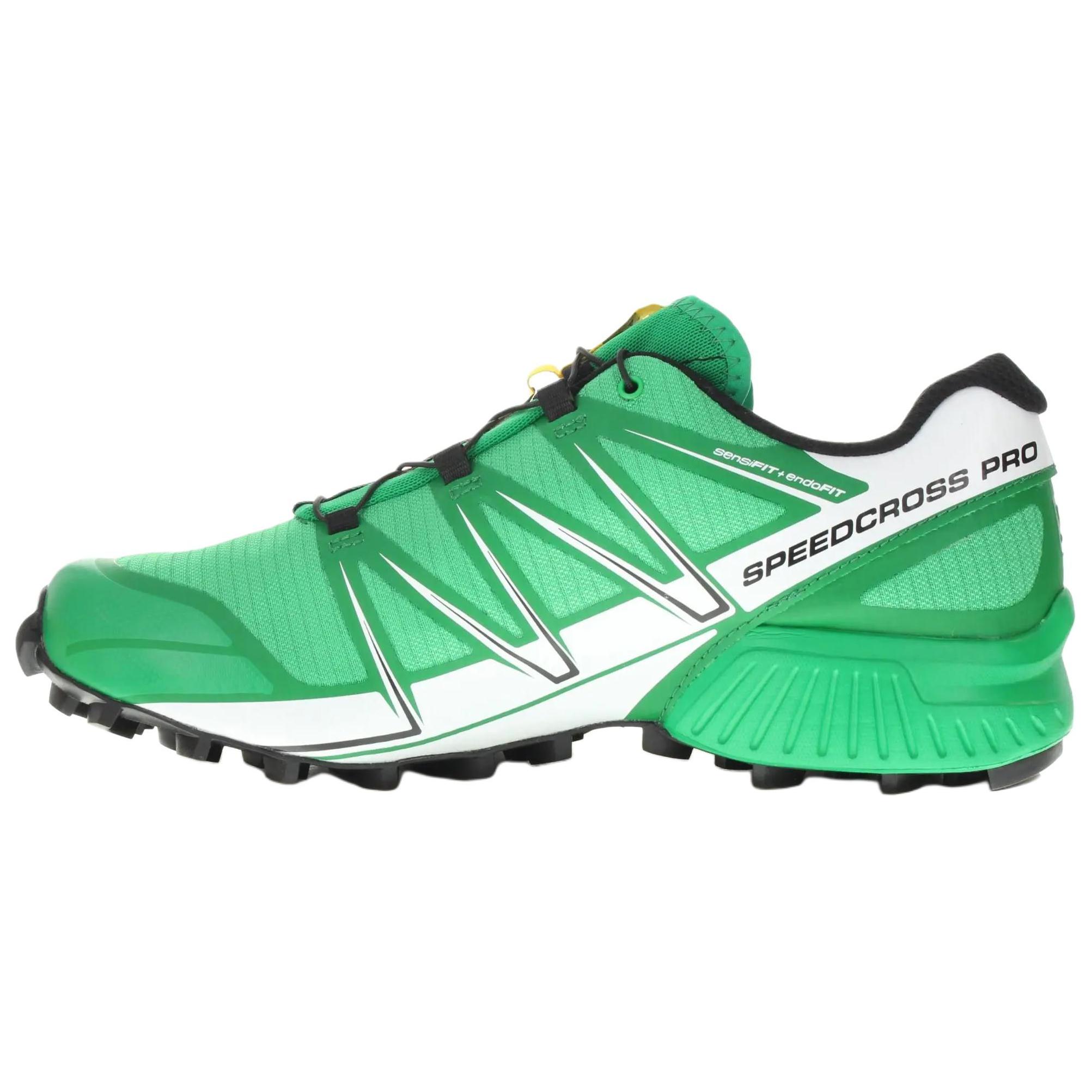 

SALOMON Speedcross Pro Мягкие Удобные Нескользящие Прочные Низкие Кроссовки Мужские Кроссовки Зеленый L3831210028 42⅔