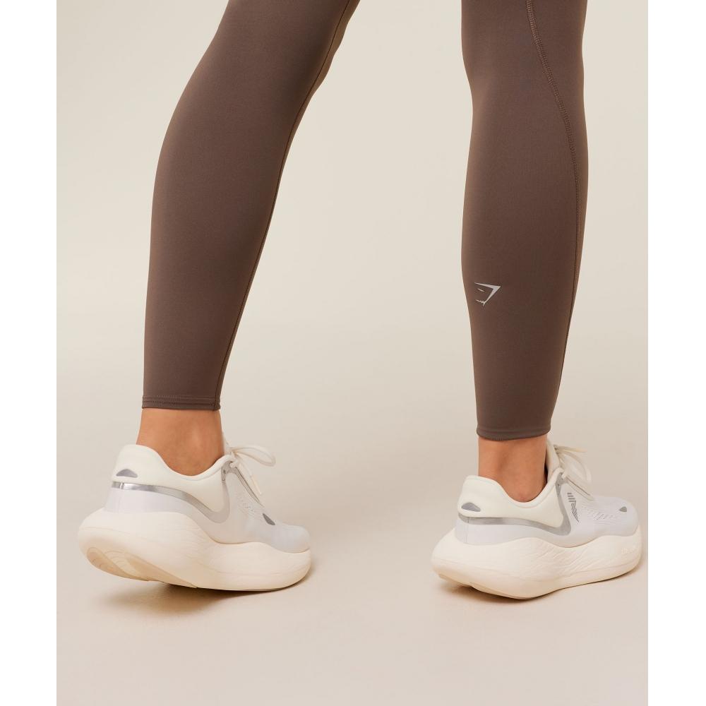 Gymshark Running Pocket Leggings Camo Brown B3c7s Nby9