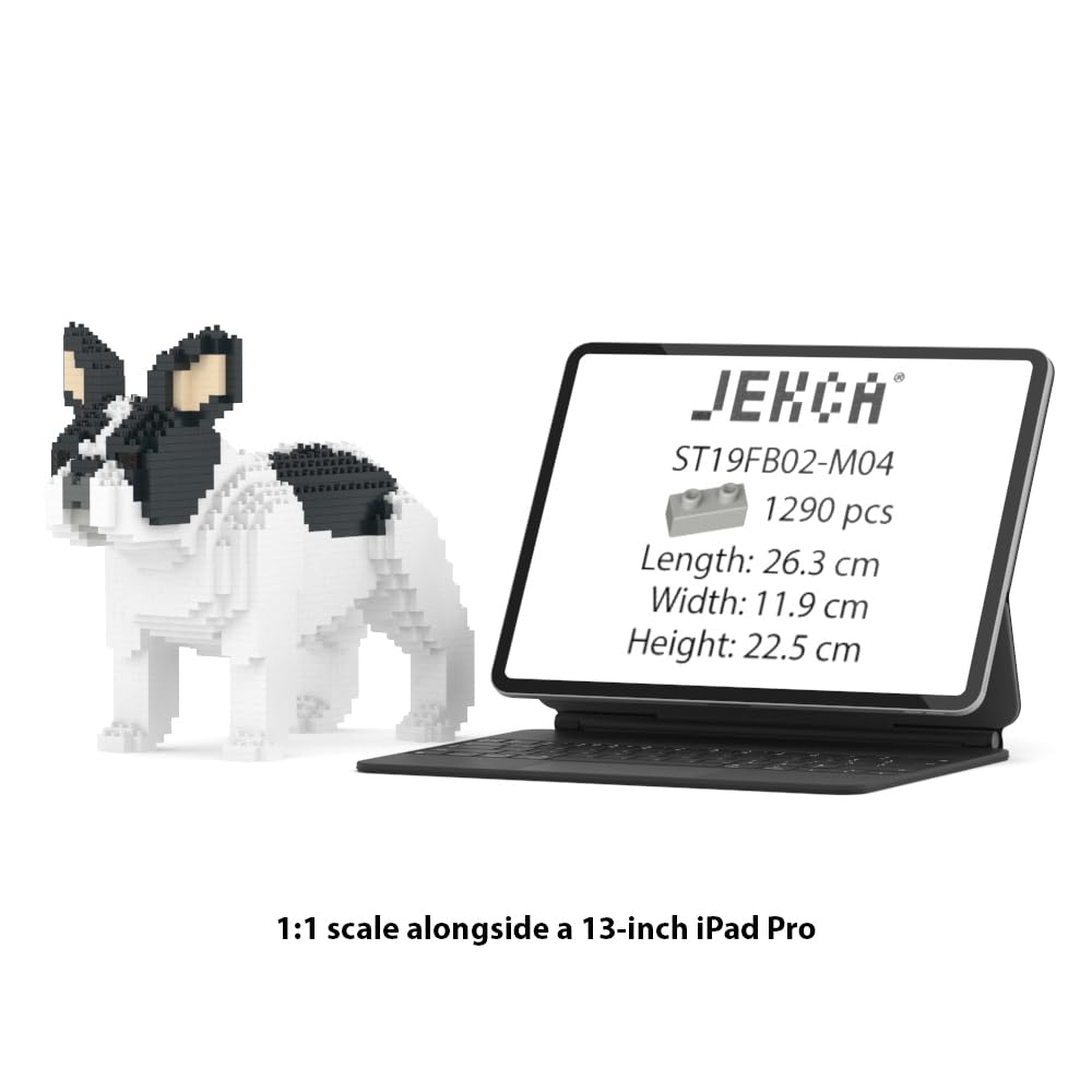 JEKCA Jekkablock Fransk Bulldog 02S-M04 ST19FB02-M04
