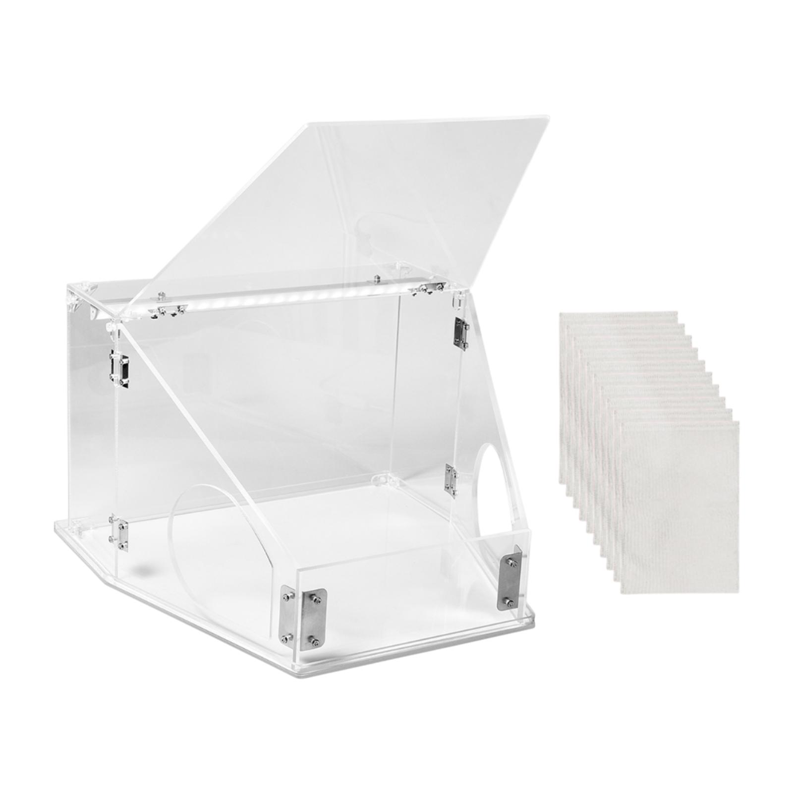 

Grinding Dust Box Dustproof Case USB Interface Versatile Portable Polishing