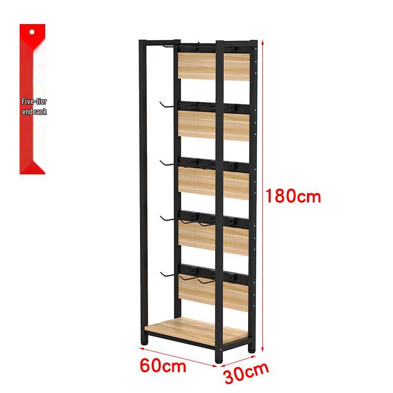 Multi-Layer Display Rack for Convenience Stores and Stationery Shops