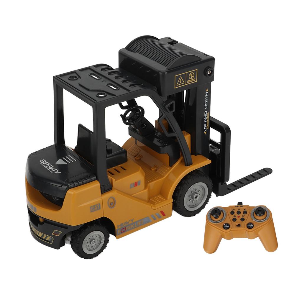 2.4GHZ RC Forklift Construction Truck Spray Realistic Impact Resistance RC Construction Vehicles
