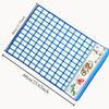 6PCS Kitchen Absorbent Printed Towels Dishcloth Hand Towel Cleaning Scrubber for Tableware Washing And Cleaning
