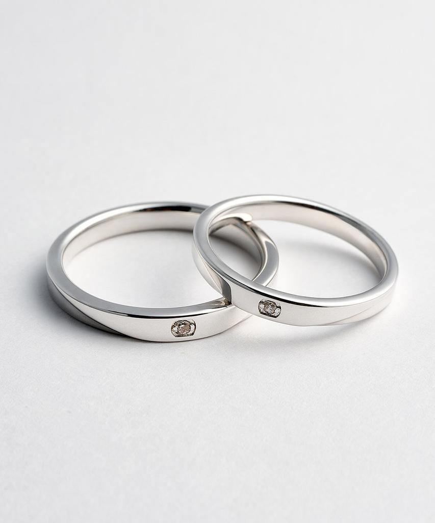 Lloyd Halfmoon 925 Silver Couple Rings/Friendship Rings Lrs26002S