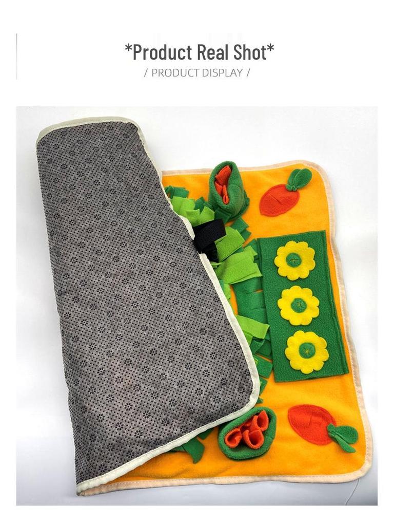 Pet Sniffing Mat: Interactive Slow Feeder & Anti-Choking Training Mat