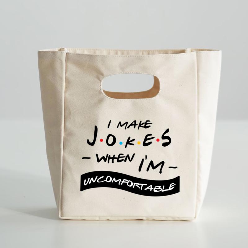 Insulated Lunch Bag Women Kids Friend TV Show Cooler and Thermal Bag Portable Food Bento Picnic Tote Bags Men Lunch Handbags