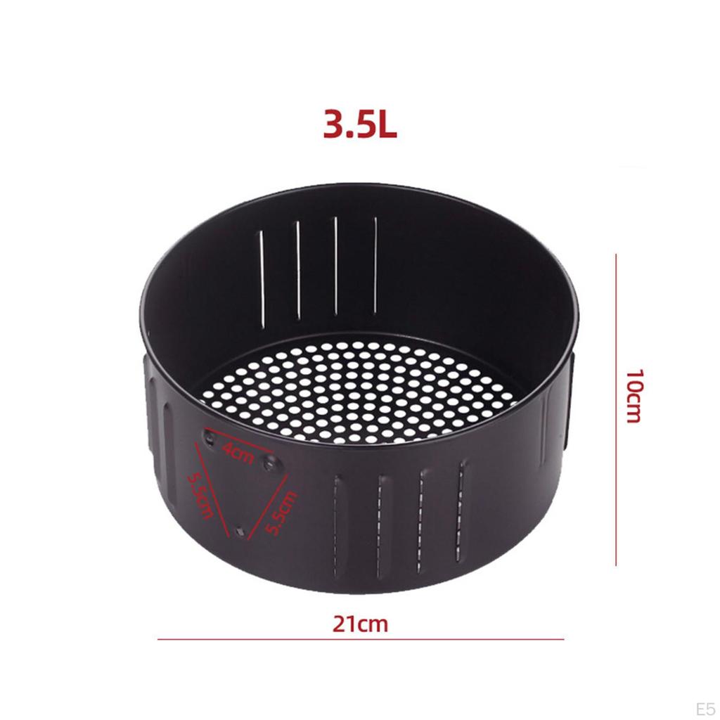 Replacement Basket Bottom Mesh Draining Stick Coating Universal Wear Resistant for All Oven Reusable