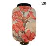 Chinese Style Traditional Hanging Lantern Peony Printed Sushi Shop Izakaya Restaurant Festival Oliday Party Decoration Lantern