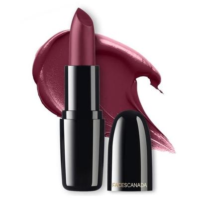 FACESCANADA Weightless Creme Finish Rtěnka - Wine Drop (Maroon), 4G | Krémový závěr | Hladká textura | Dlouhotrvající bohatá barva | Hydratované rty