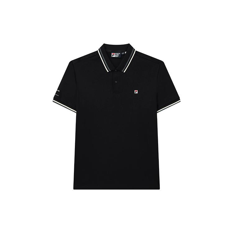 FILA Polo Shirt Men s Jet Black F11M228114F-BK M