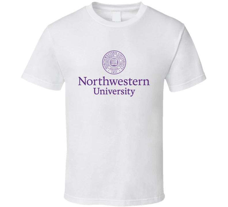 NEW SHIRT NORTHWESTERN UNIVERSITY LOGO T-Shirt FUNNY AMERICAN USA USA SIZE S-5XL XL