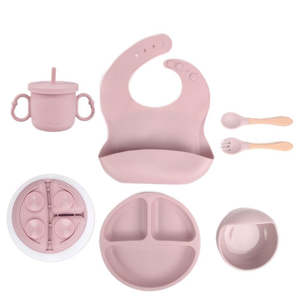 Strong Suction Children's Silicone Cutlery Feeding Tableware Baby Feeding Bowl  For Infant