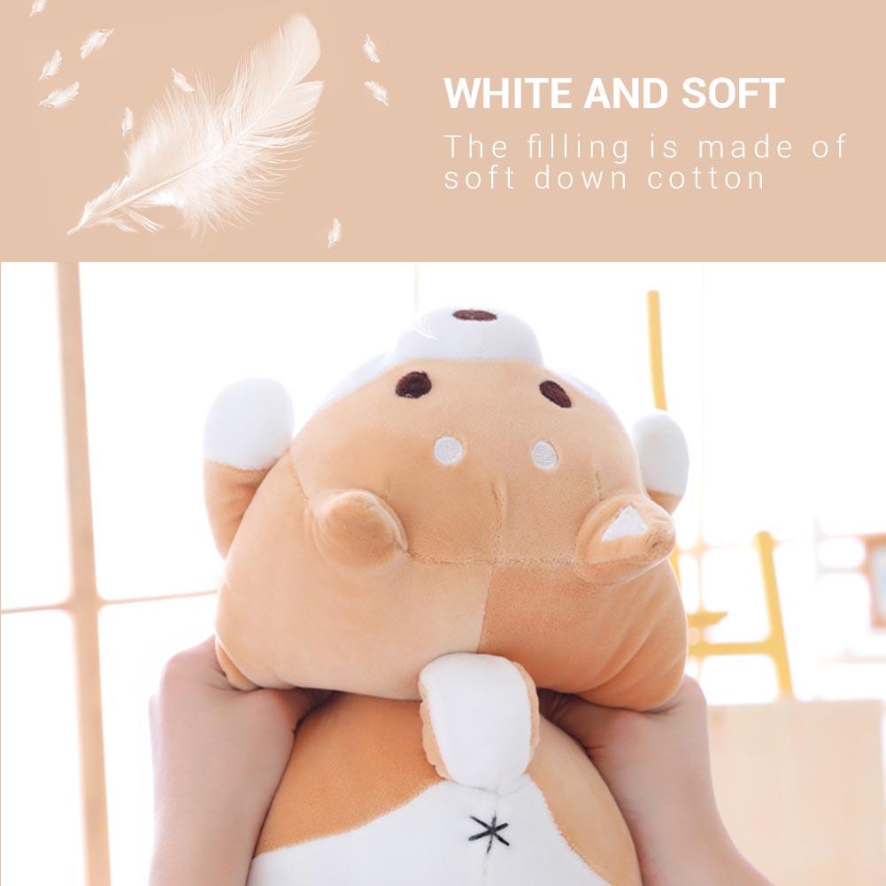 Cute Akita Dog Plush Doll Toy Soft Pillow Cushion Doll Toys Gift
