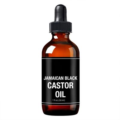 Castor Oil Glass BottleCastor Oil For Hair Growth Face Scalp Skin And Eyelashes - Nourishing And Moisturizing30ML