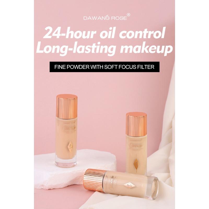 Concealer Foundation Flüssig Wasserdicht Langanhaltend Feuchtigkeitsspendend Setzt sich nicht ab Make-up Ölkontrolle Foundation