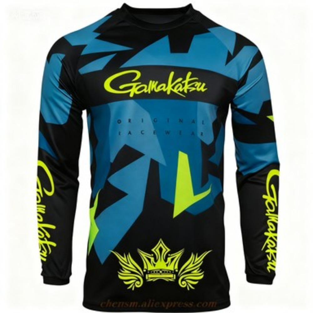 

Футболки с 3D-принтом рыбалки с круглым вырезом, повседневные мужские футболки с коротким рукавом - Полиэстеровая ткань средней эластичности, одежда свободного кроя для весны и осени XXL