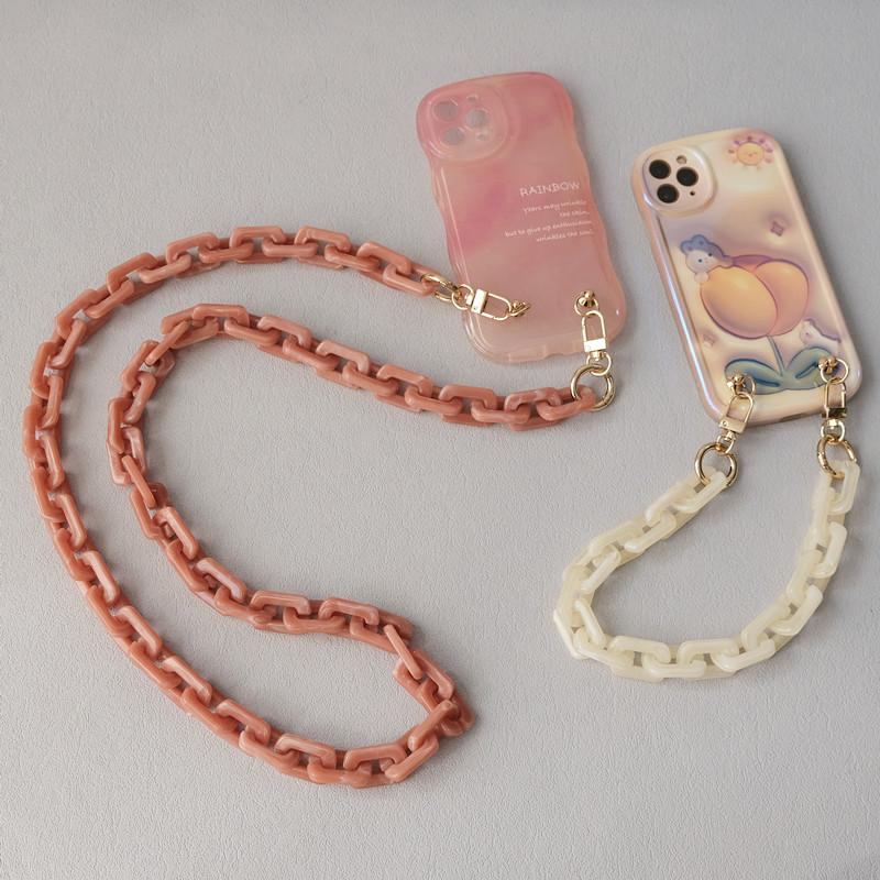 New Woman Bag Chain Accessory Detachable Parts Candy Crossbody Resin Luxury Strap Women Handbag Chains Acrylic Shoulder Handles