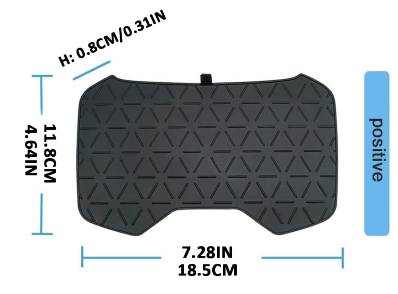 Center Console Cup Holder Mat for RAV4 50 Series [Eliminates