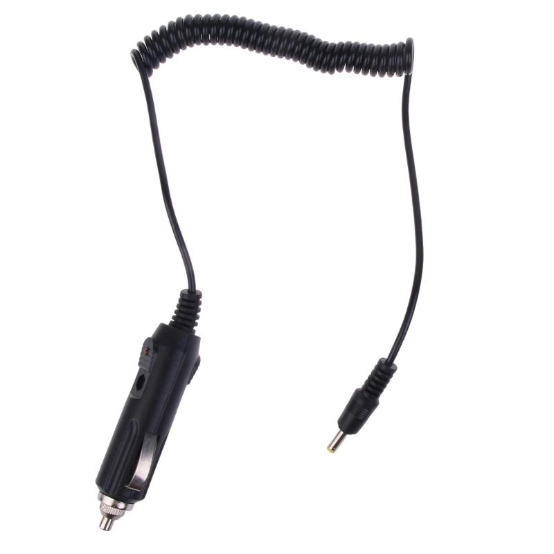 12V Car Cigarette-Lighter Plug Cable With DC5.5x2.1mm 4.0x1.7mm 3.5x1.35mm Male Connector Car Charger Extension Cable