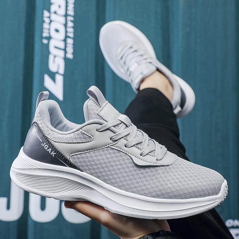 Fashion Good Breathable Men's Running Sneakers Casual Sport Walking Shoes For Men High Quality Platform Trainers Athletic Male Plus 50
