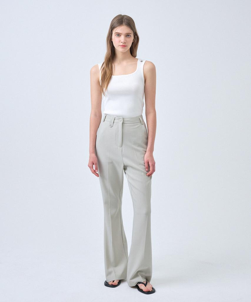 MICANE Myriel Bijo Point Bootcut Slacks