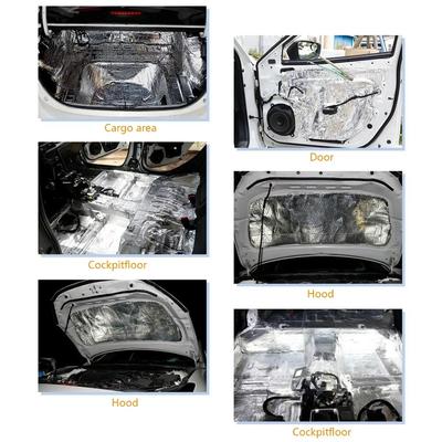 Tappetino Fonoassorbente e Termoisolante 5/10MM per Auto Insonorizzazione Isolamento Isolamento Cofano Auto Accessori Auto Interni
