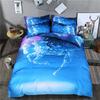 Sugar Skull Comforter Cover Set King Size Skulls Decor Bedding Bones Skeleton Roses Floral Duvet Cover Set Bedding Cover Zipper