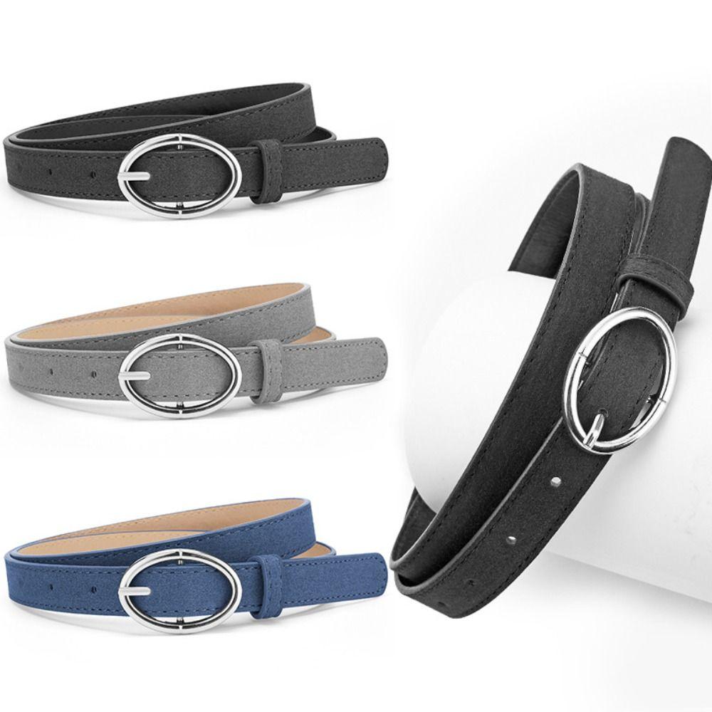 Curea Casual din Piele Suede de Lux Design Curea de Talie la Modă pentru Afaceri pentru Femei