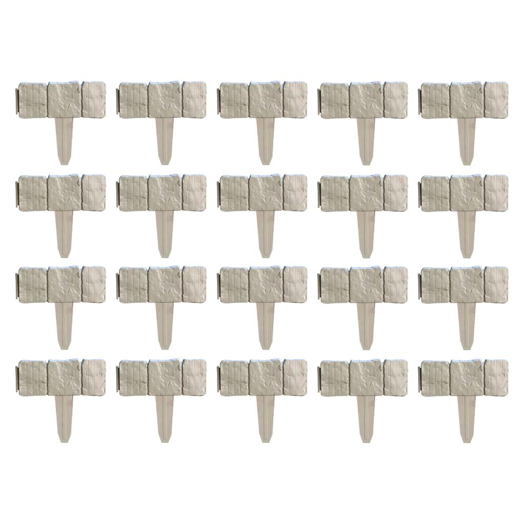 Plastic Garden Retaining Fence Fence Courtyard Flower Fence Outdoor Enclosure Retaining Fence Garden Guard