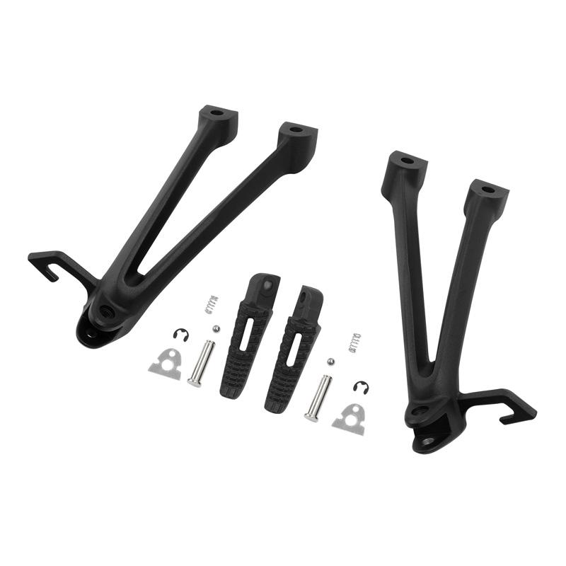 Motorcycle Rear Passenger Footrest Foot Pegs For Suzuki GSXR GSX-R 600 750 2006-2007 K6 K7