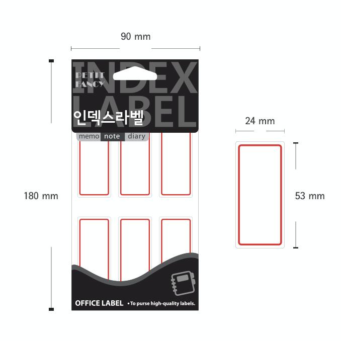 Petit Fancy Etikettenaufkleber (je 10 Stück) Indexetiketten / Kategorieetiketten / Büroetiketten / Anhängeraufkleber / Markierungswerkzeuge / Anhänger für Index - 48 Optionen
