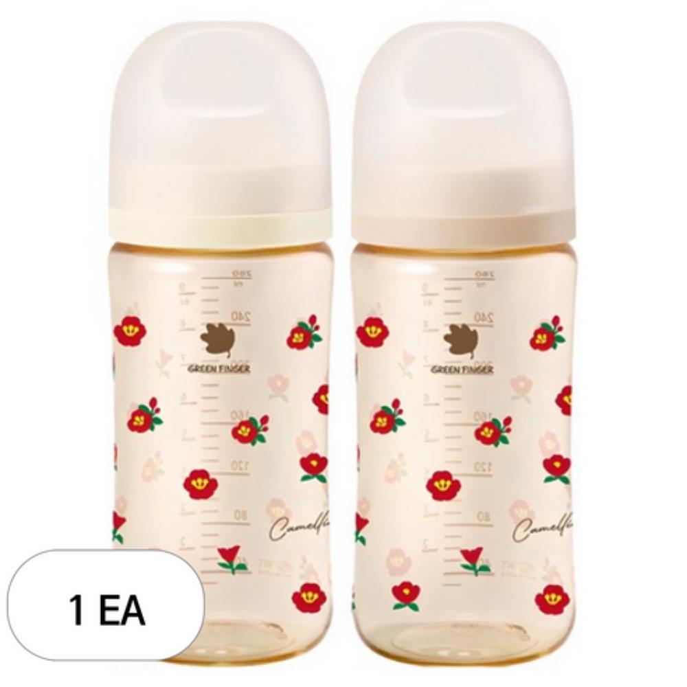 BebeGrow PPSU Baby Bottle Twin Pack Wide Neck Anti-Colic Feeding Bottle