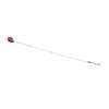 Vanguard Red Bead Ice Fishing Line with Steel Wire and Spring, Outdoor Fishing Gear