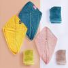Hair Drying Towel Microfiber Hair Towel Wrap with Buttons Super Absorbent Twist Turban Shower Gift for Kids and Women