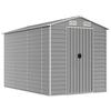 VidaXL Garden Shed, Tool Shed with Handles, Tool Shed with Sloping Roof, Patio Storage Shed, Grey 3188244