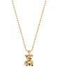 Findelise 925 Dewey Heart Valley Bear Necklace